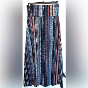 Urban CoCo Women’s Long Stretchy High Waist A-Line Flared Skirt Size Large